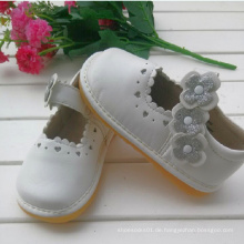 Sliver Flower White Kinder Mädchen Schuhe Soft Schuhe